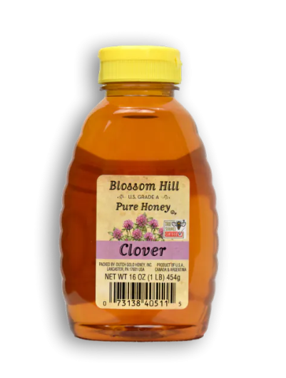 BLOSSOM HILL Pure Honey Clover 16 OZ